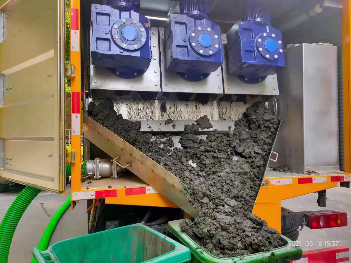 淳安化粪池清掏城市维护站-泥浆净化干湿分离处理